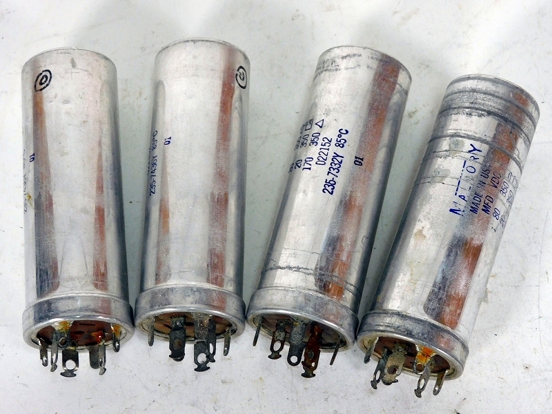 【人気定番，お買い得】 MALLORY 235-7332Y 350V 80+20+170+MFD 4個 22118(パーツ、部品)｜売買されたオークション情報、yahooの商品情報をアーカイブ公開 - オークファン パーツ、部品