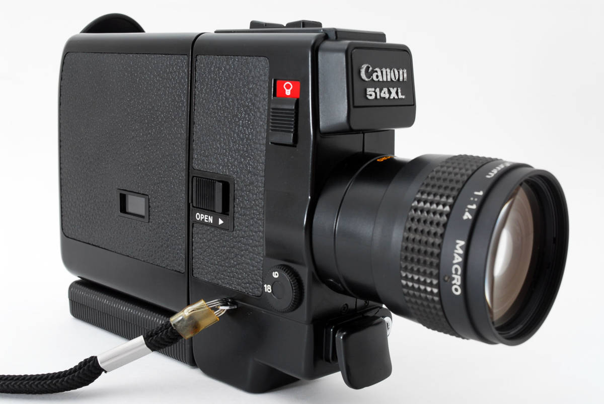 完動品】 Canon キャノン 514XL SUPER 8 8mm フィルムカメラ N232173