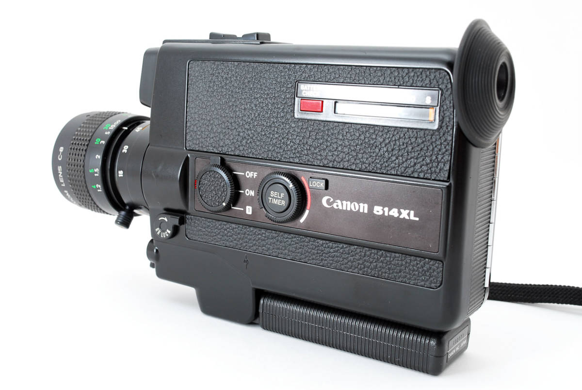 完動品】 Canon キャノン 514XL SUPER 8 8mm フィルムカメラ N232173