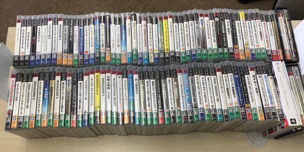 A04-019-0826-040 【ジャンク】PlayStation3(PS3/プレステ3)ゲームソフト 100本セット ワンピース/バイオハザード/戦国バサラ他 １スタ
