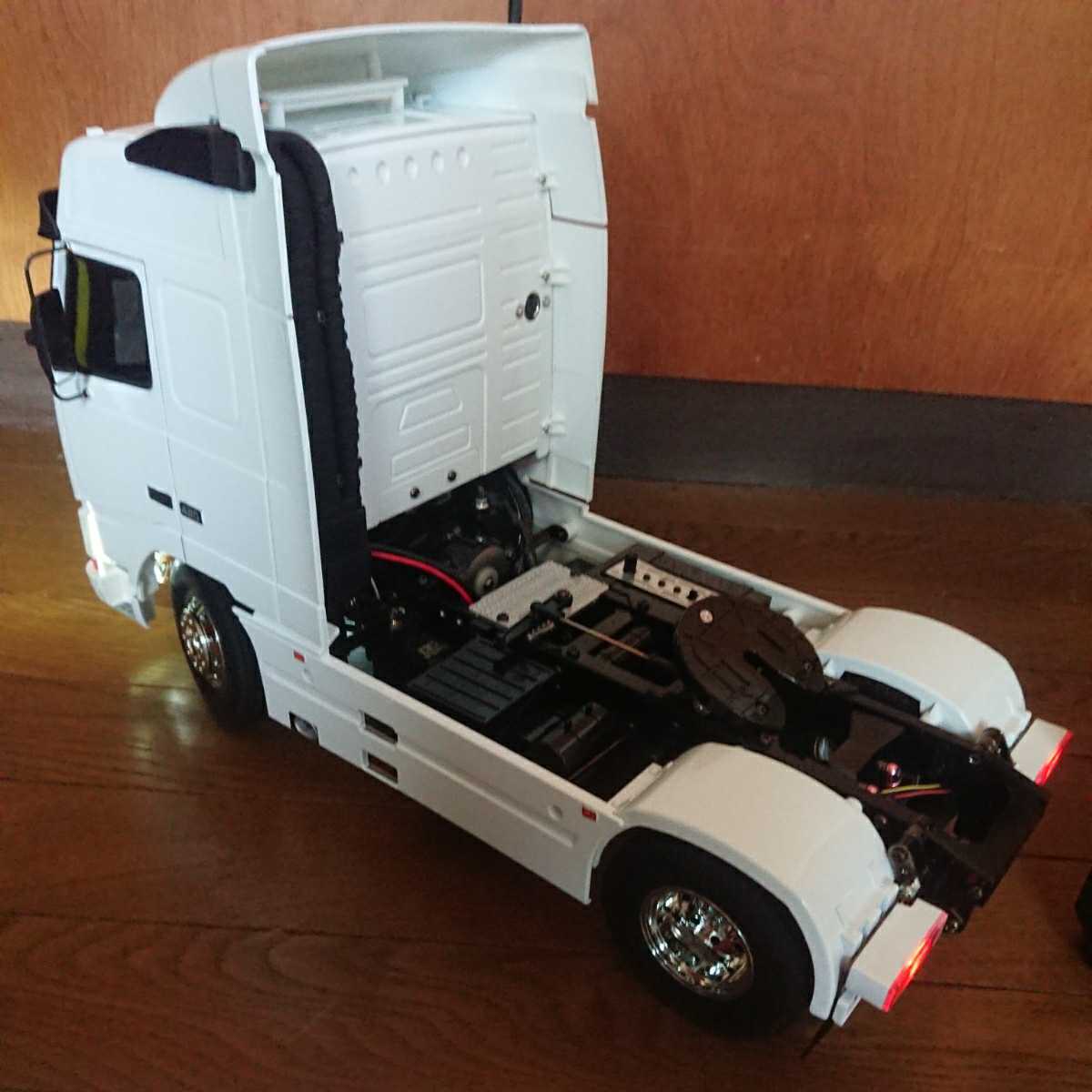 タミヤ1/14RC ボルボFH12フルオペ完成品(MFC-01 ファインスペック2,4G 