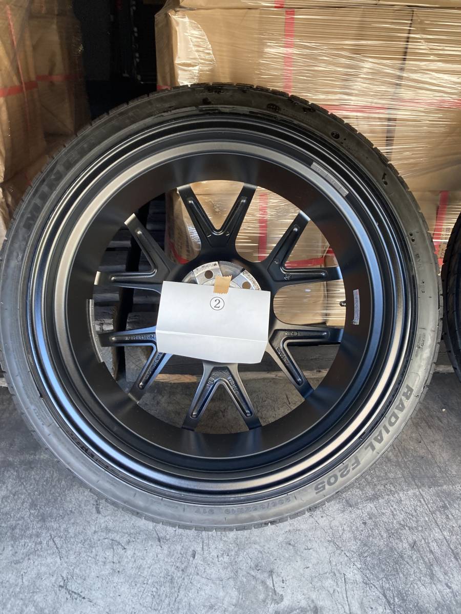 19インチ WORK RYVER M006 ワークレイバー 8.5j＋45 114.3/5H 夏タイヤ