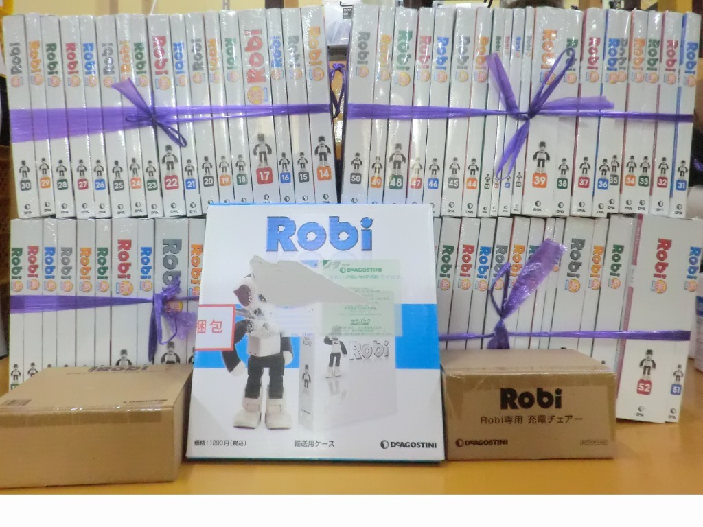 数量限定，セール A2227 デアゴスティーニ Robi ロビ 再刊行版 1 70号 バインダー 充電チェアー ボイス付きクロック 一部開封済み(模型、プラモデル、ラジコン)｜売買されたオークション情報、yahooの商品情報を 模型、プラモデル、ラジコン