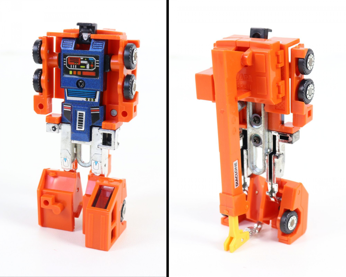 希少】TAKARA タカラ ダイアクロン 変化合体 建設車ロボ 4 トラック