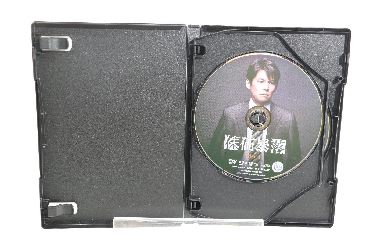 04JD○連続ドラマW 株価暴落 DVD BOX 池井戸潤 織田裕二 高嶋政伸
