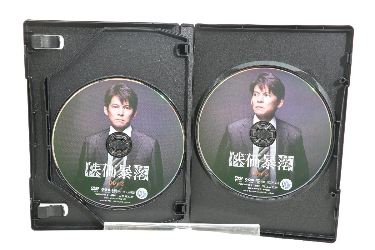 04JD○連続ドラマW 株価暴落 DVD BOX 池井戸潤 織田裕二 高嶋政伸 瀬戸