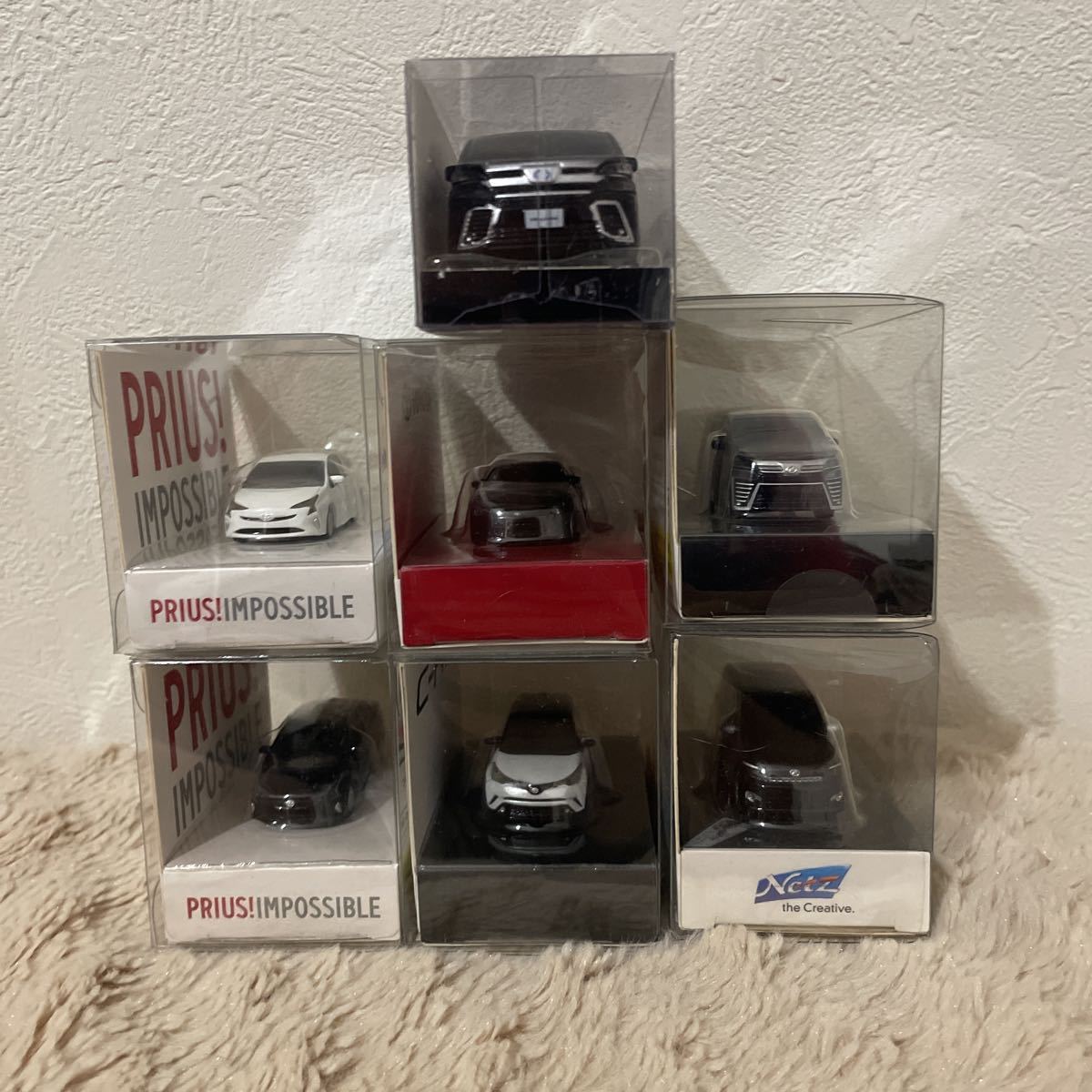 非売品】TOYOTA トヨタ LED ミニカー キーホルダー コレクション 