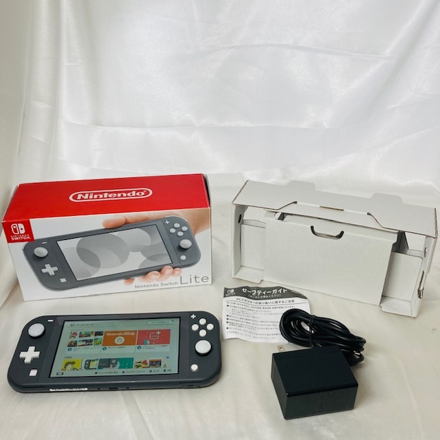 最安値，品質保証 1円 付属品完備 任天堂 スイッチライト グレー 本体 Nintendo Switch Lite ニンテンドー Gray(ニンテンドースイッチ本体)｜売買されたオークション情報、yahooの商品情報をアーカイブ公開 - オークフ ニンテンドースイッチ本体