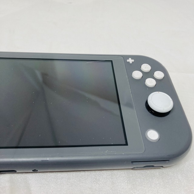 ☆1円～ 動作確認済 付属品完備 任天堂 スイッチライト グレー 本体