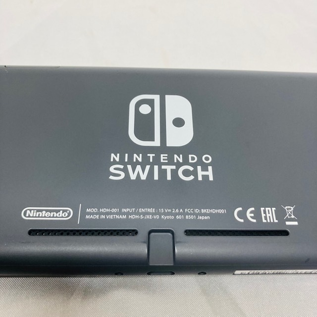 ☆1円～ 動作確認済 付属品完備 任天堂 スイッチライト グレー 本体