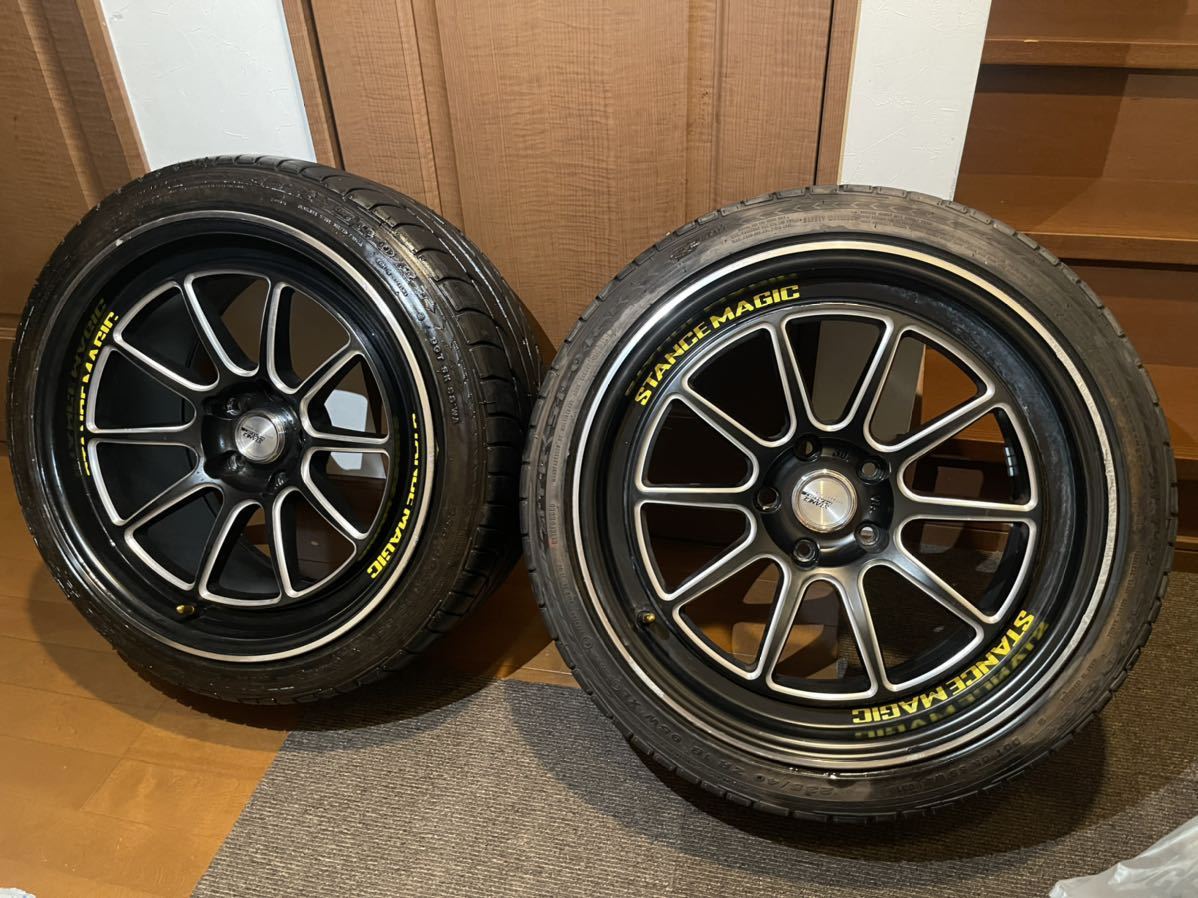 スタンスマジック #290 18インチ 9.5J +22 235/40R18 スタンス