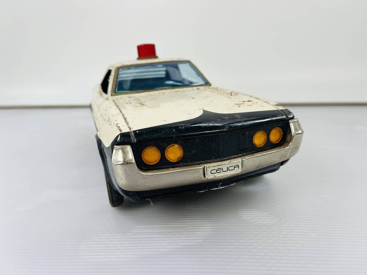 ブリキ CELICA 昭和レトロ朝日玩具（ASAHI）TOYOTA ダルマセリカ Yahoo