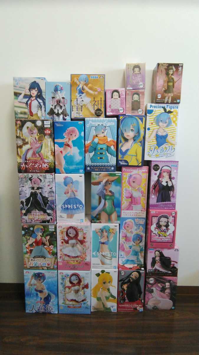 本物保証，最新作 1円スタート 美少女フィギュア 28体 まとめ売り 大量 プライズ リゼロ ソードアート 鬼滅の刃 など 重複なし セット(その他)｜売買されたオークション情報、yahooの商品情報をアーカイブ公開 その他