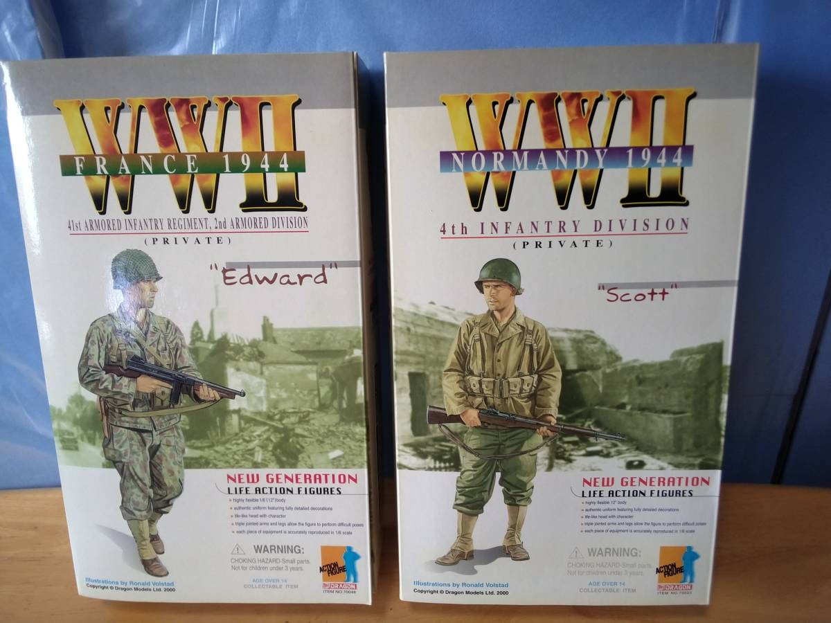 本物保証，得価 ドラゴン1/6 FRANCE1944 NORMANDY1944 Edward&Scott 品(G.I.ジョー)｜売買されたオークション情報、yahooの商品情報をアーカイブ公開 - オークファン G.I.ジョー