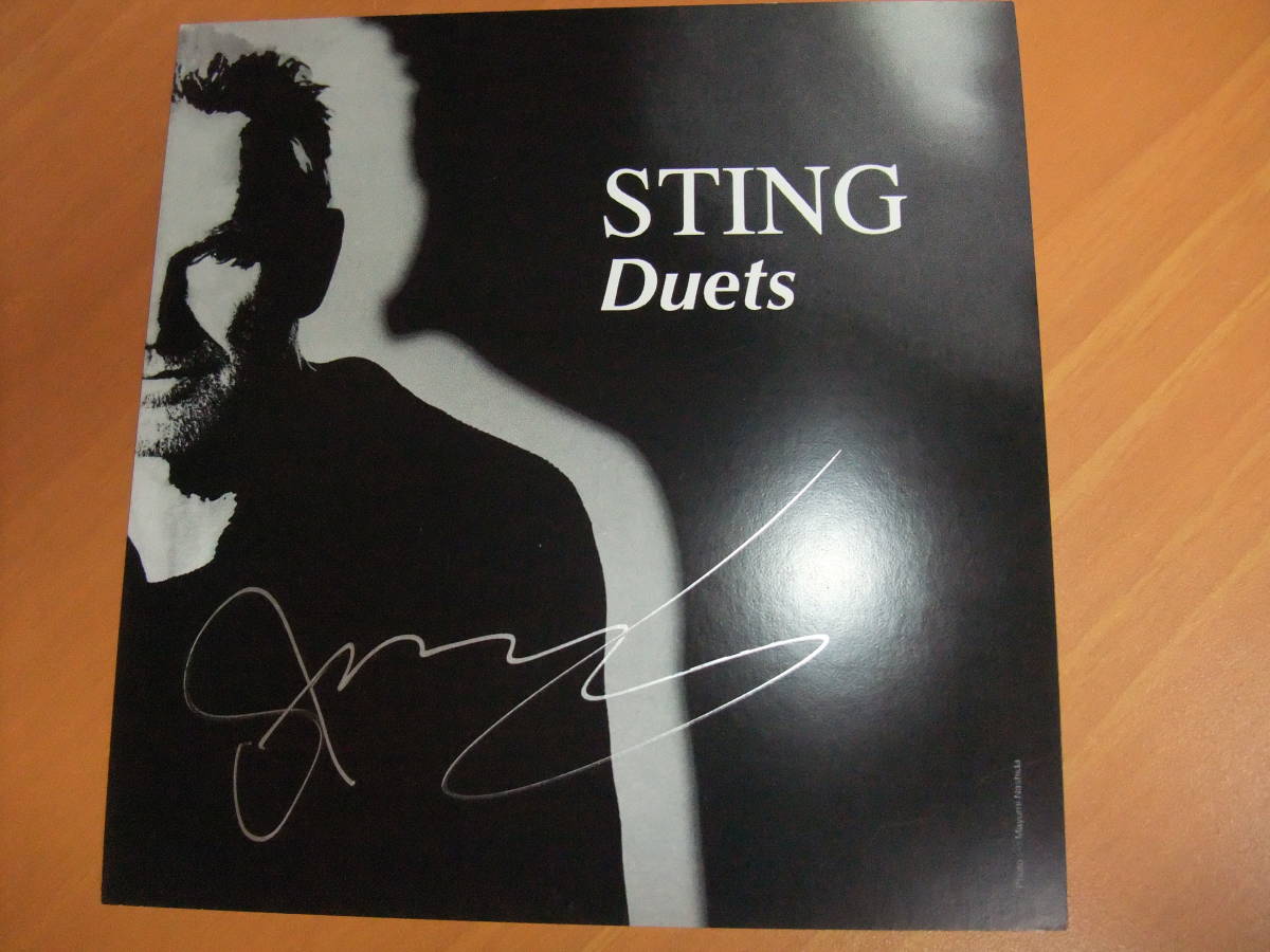 新品 直筆サイン入カード付 STING / Duets スティング / デュエッツ