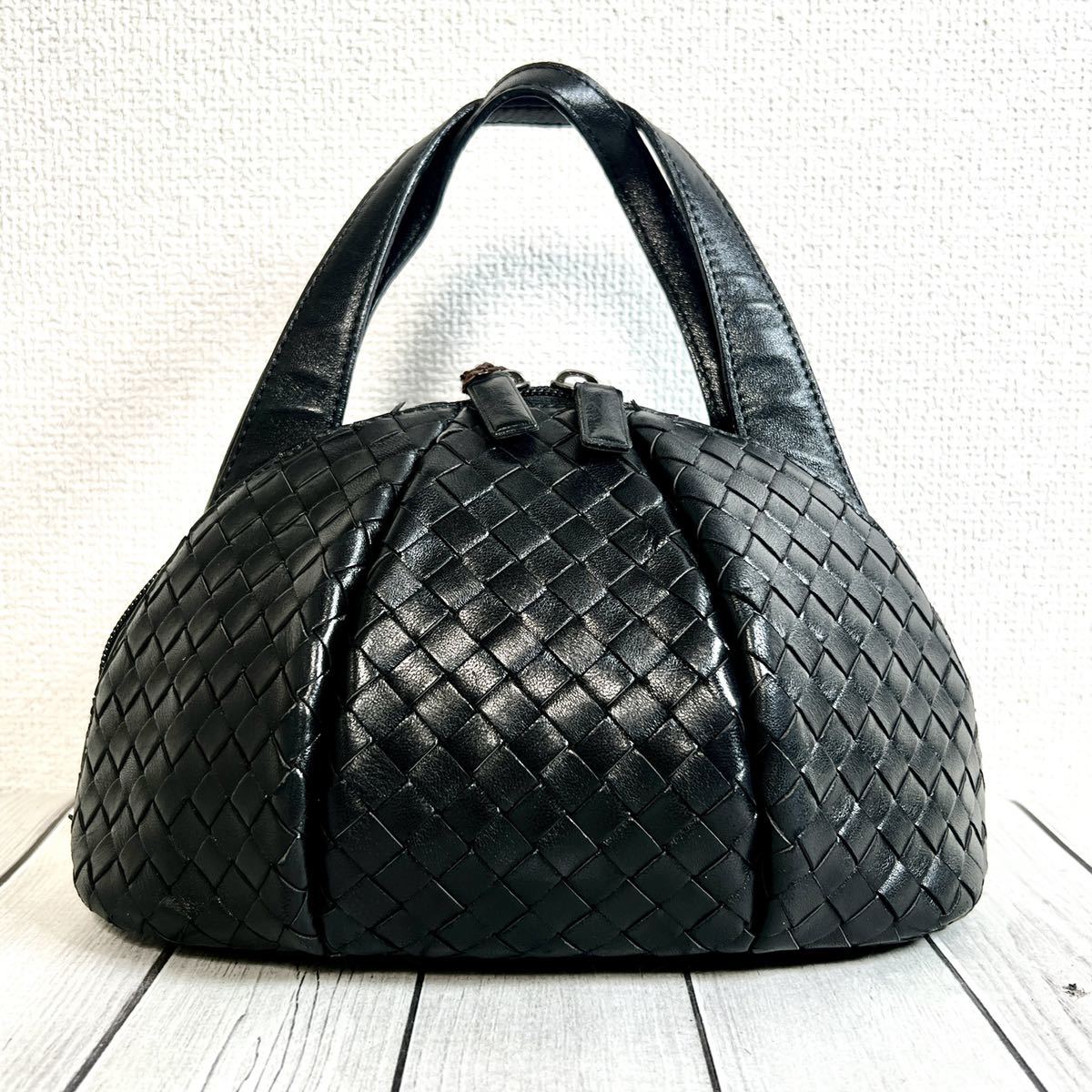 1円〜 BOTTEGA VENETA ボッテガヴェネタ ハンドバッグ イントレ 