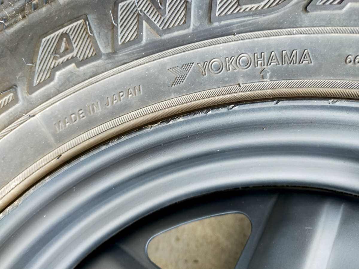 安心の正規品 ジムニー JA11 純正 鉄 ホイール タイヤ 4本セット 185