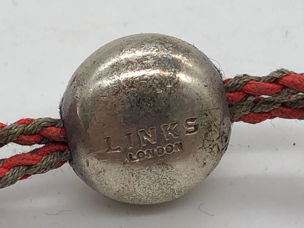 0901-531M⑥15804 RP ブレスレット　LINKS OF LONDON　リンクスオブロンドン　SV925 スターリングシルバー　マルチカラー　箱付き