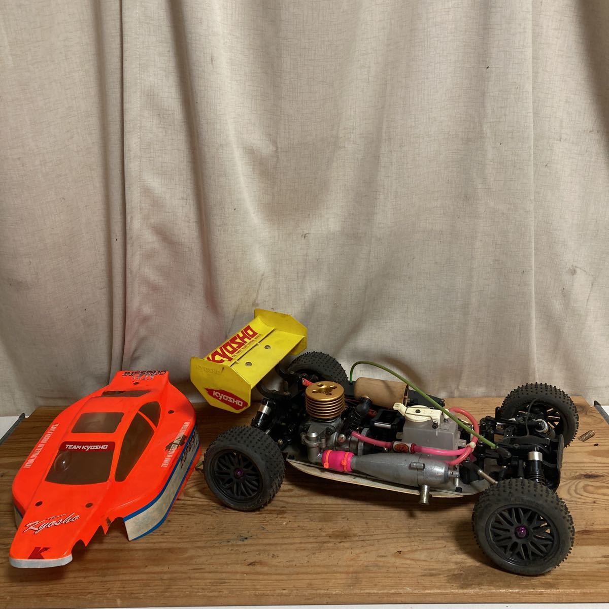 豊富な，送料無料 京商 INFERNO TR15 検 GXR エンジン式 ラジコン 4WD バギー 部品取り Futaba エンジンカー シャーシ 1/10 1/8(完成品（エンジン）)｜売買されたオークション情報、yahooの商品情報をアーカイブ公開 - オ 完成品（エンジン）