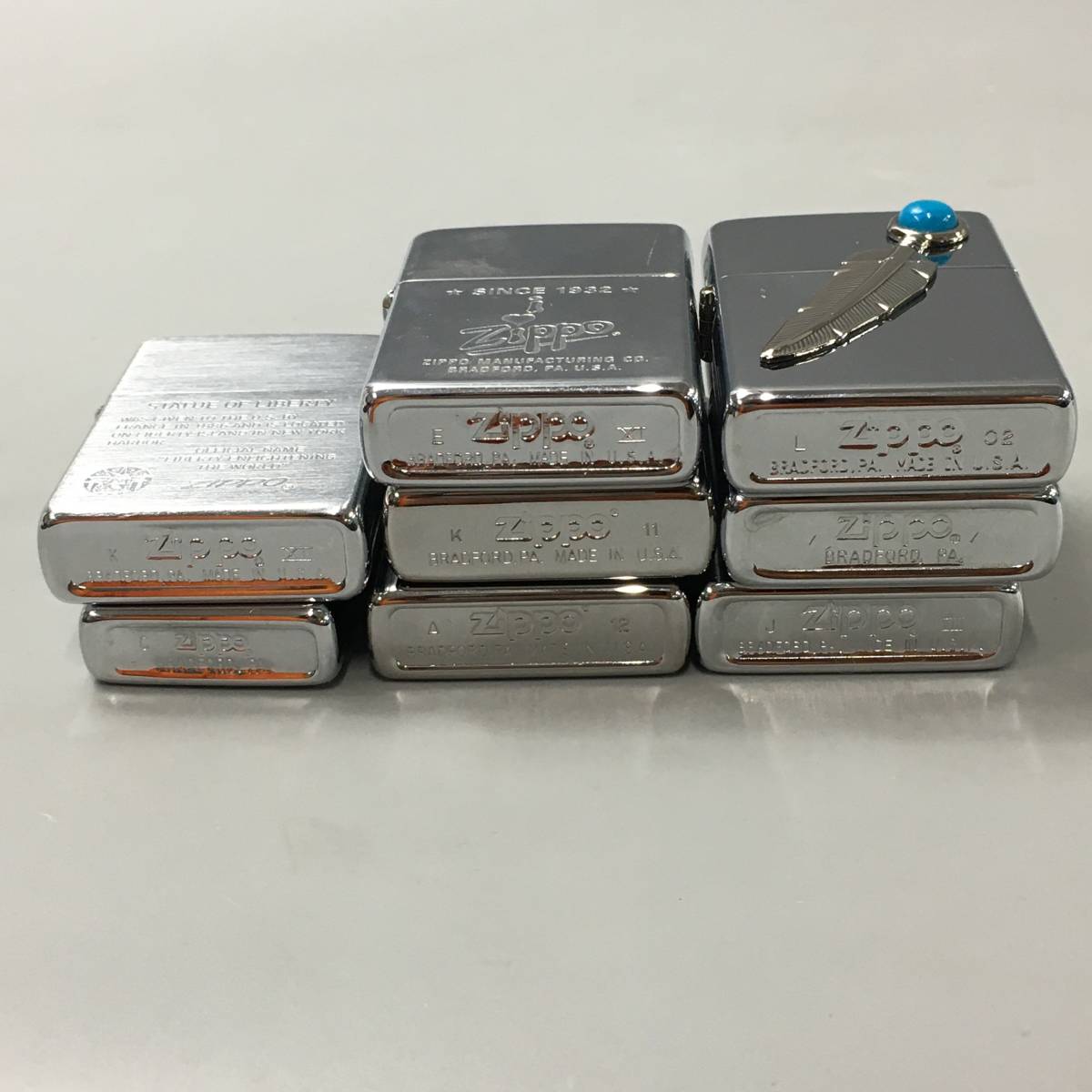 未使用2 リオ オイルライターシガーケース SuperBlackJack