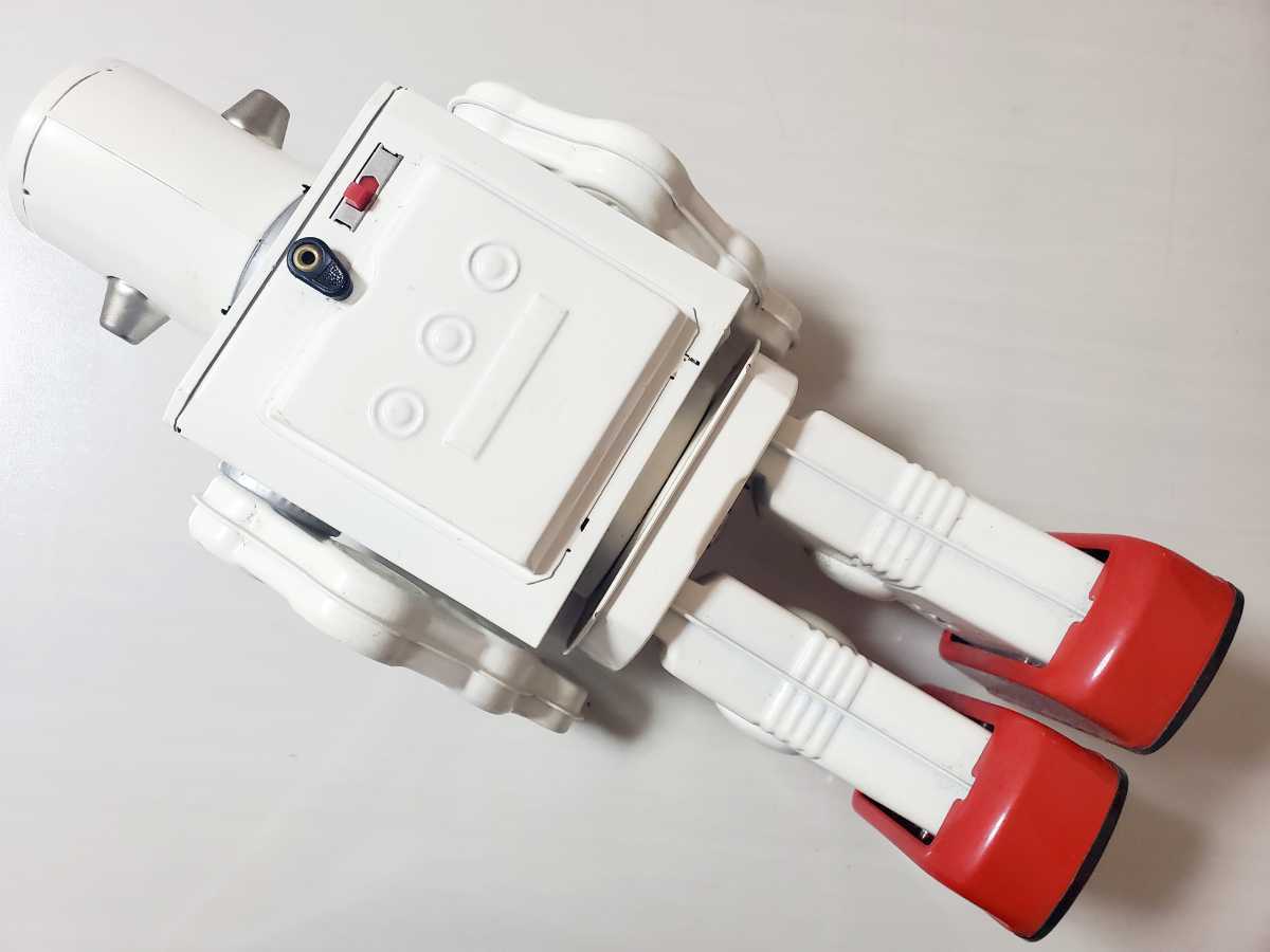 レア☆METAL HOUSE メタルハウス COCKPIT ROBOT コックピットロボット ホワイト ブリキ おもちゃ
