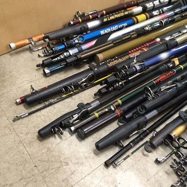 GHb756M 大量 50本以上 釣竿 まとめ 早舟 波上 Daiwa Super Carbon 