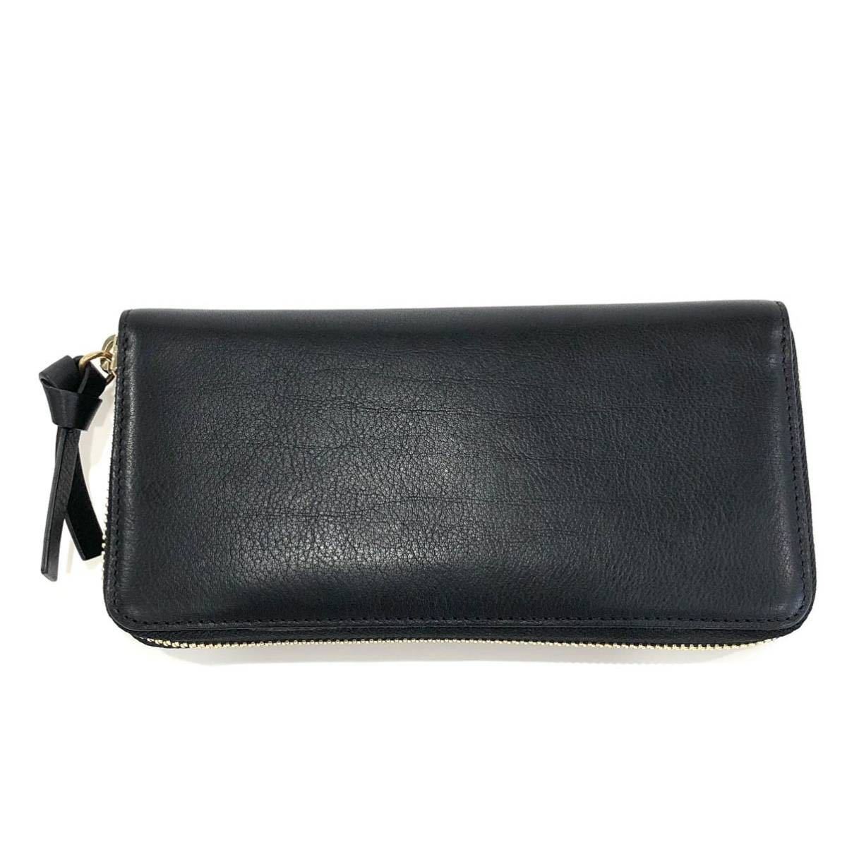未使用 Chloe クロエ HUDSON ハドソン ラウンドファスナー 長財布 