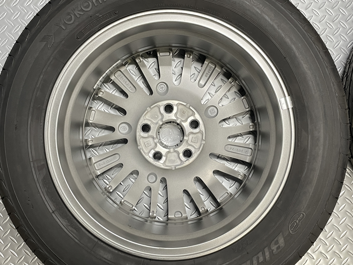 中古】アルファード30系後期 GF 純正ホイール 17×6.5J+33 114.3 