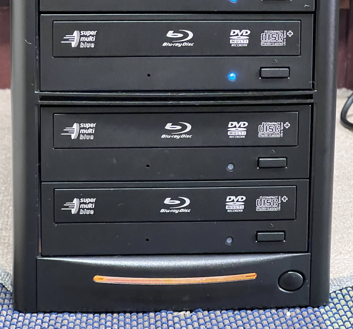 ACARD Pro DVD・BDデュプリケーター/BDx6+HDD/動作品・証拠ビデオ有