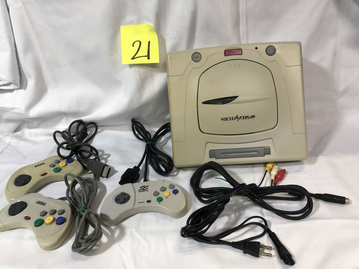 【定番人気，新品】 セガサターン HST-3220 本体 ／ コントローラー(本体、アクセサリー)｜売買されたオークション情報、yahooの商品情報をアーカイブ公開 - オークファン サターン