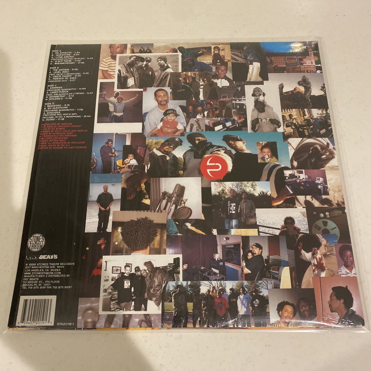 Lootpack Vinyl & Sound | Da Madlib Members, 2LP The Antidote 