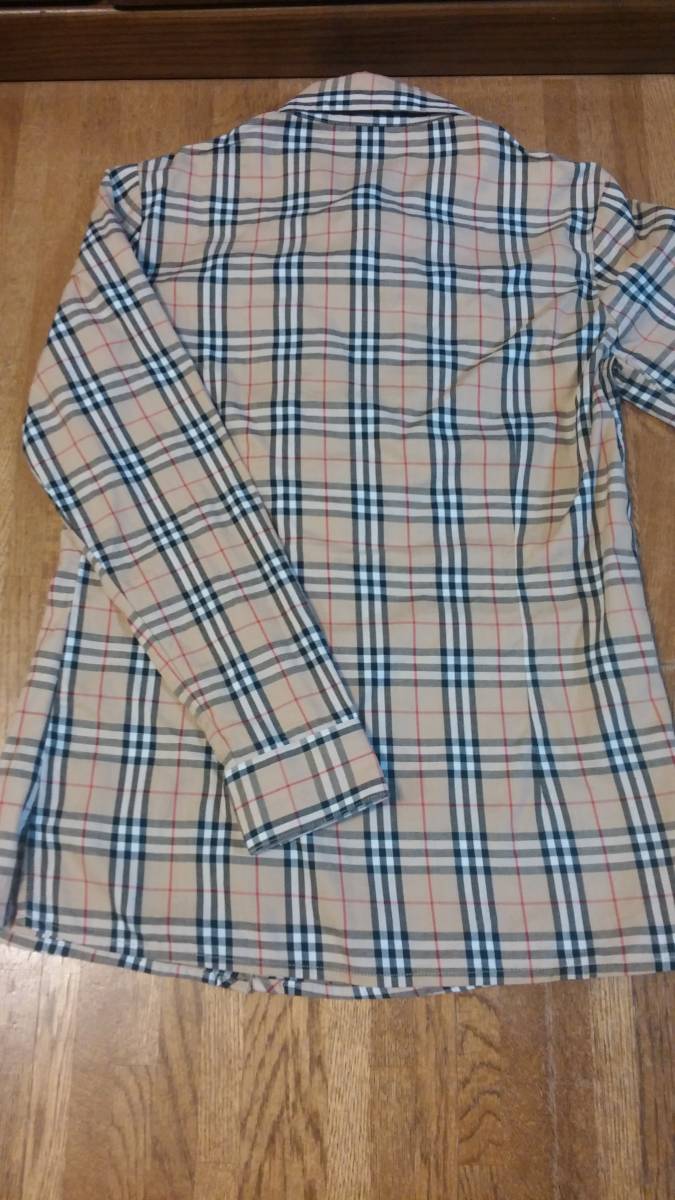 BURBERRY BLUE LABEL バーバリー ブルーレーベル フリル 長袖シャツ