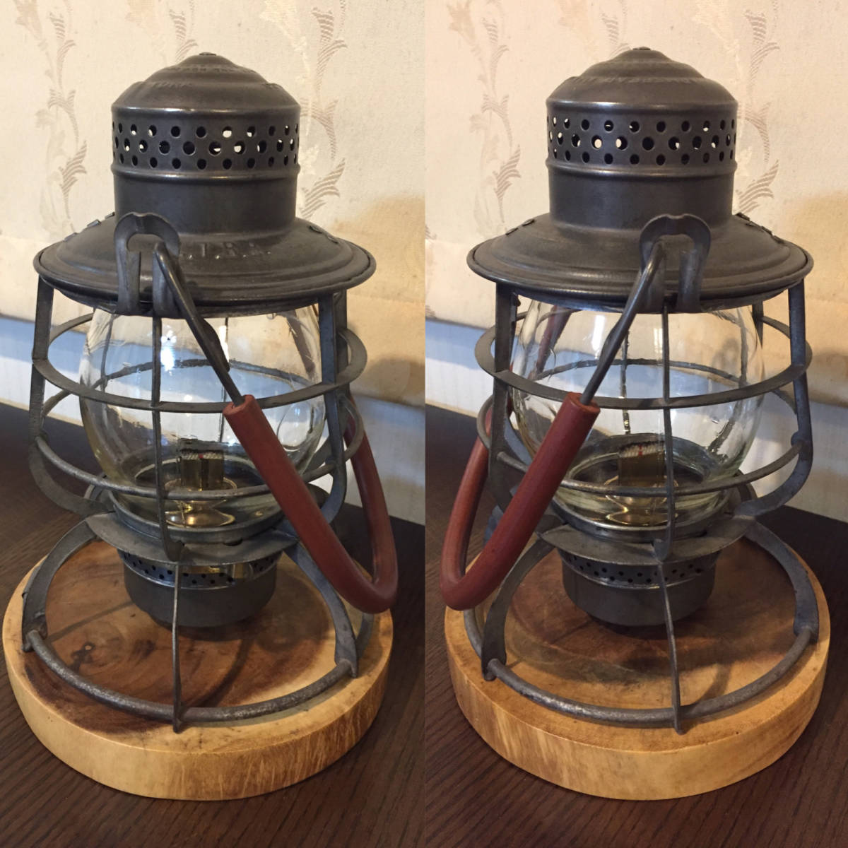 Armspear Steel Guard Railroad Lantern PATD.1913 アームスピア