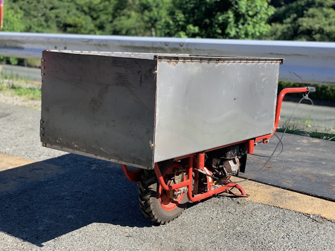 PCⅡ-6S 運搬車 一輪運搬車 運搬機 三菱エンジン 最大2.2 kw / 3.0 PS