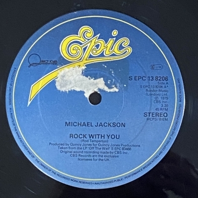 定番，格安 HMV渋谷 MICHAEL JACKSON/ROCK WITH YOU SEPC138206(R&B、ソウル)｜売買されたオークション情報、yahooの商品情報をアーカイブ公開 - オークファン Ru0026B、ソウル