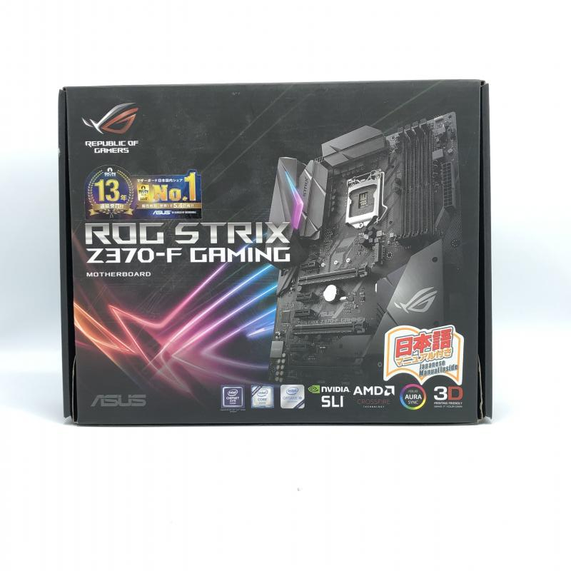 新作，限定SALE 動作確認未 エイスース ASUS ROG STRIX Z370-F GAMING Intel Z370搭載 マザーボード ゲーミング 249105044247(ASUSTeK)｜売買されたオークション情報、yahooの商品情報をアーカイブ公開 - オークファン ASUSTeK