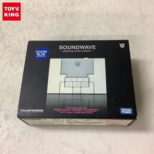 【100%新品，セール】 1円 欠品 タカラトミー トランスフォーマー ミュージックレーベル サウンドウェーブ playing audio player スパークブルーver.(その他)｜売買されたオークション情報、yahooの商品情報をアーカイブ その他