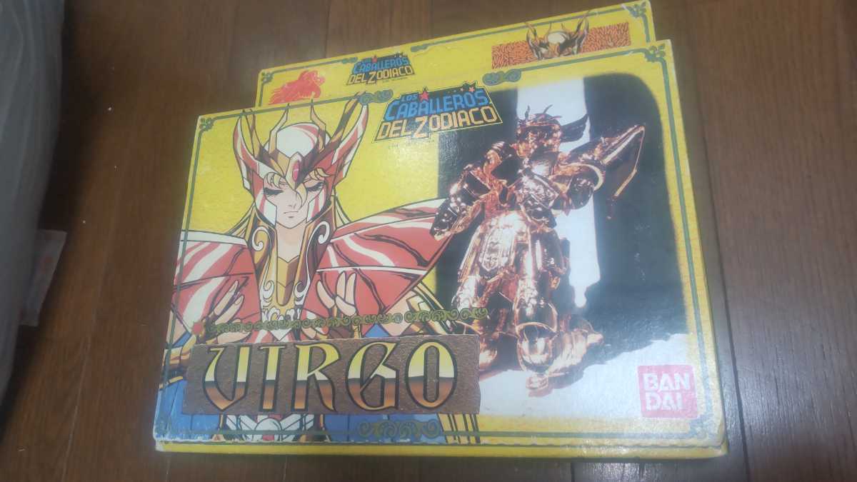 開封新品 バンダイ イギリス版 シャガ 聖闘士聖衣大系 黄金聖衣 乙女座 