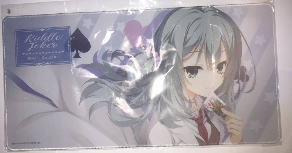 式部茉優 ゲームマット ゆずソフト RIDDLE JOKER　YUZU SOFT むりりん こぶいち　C100