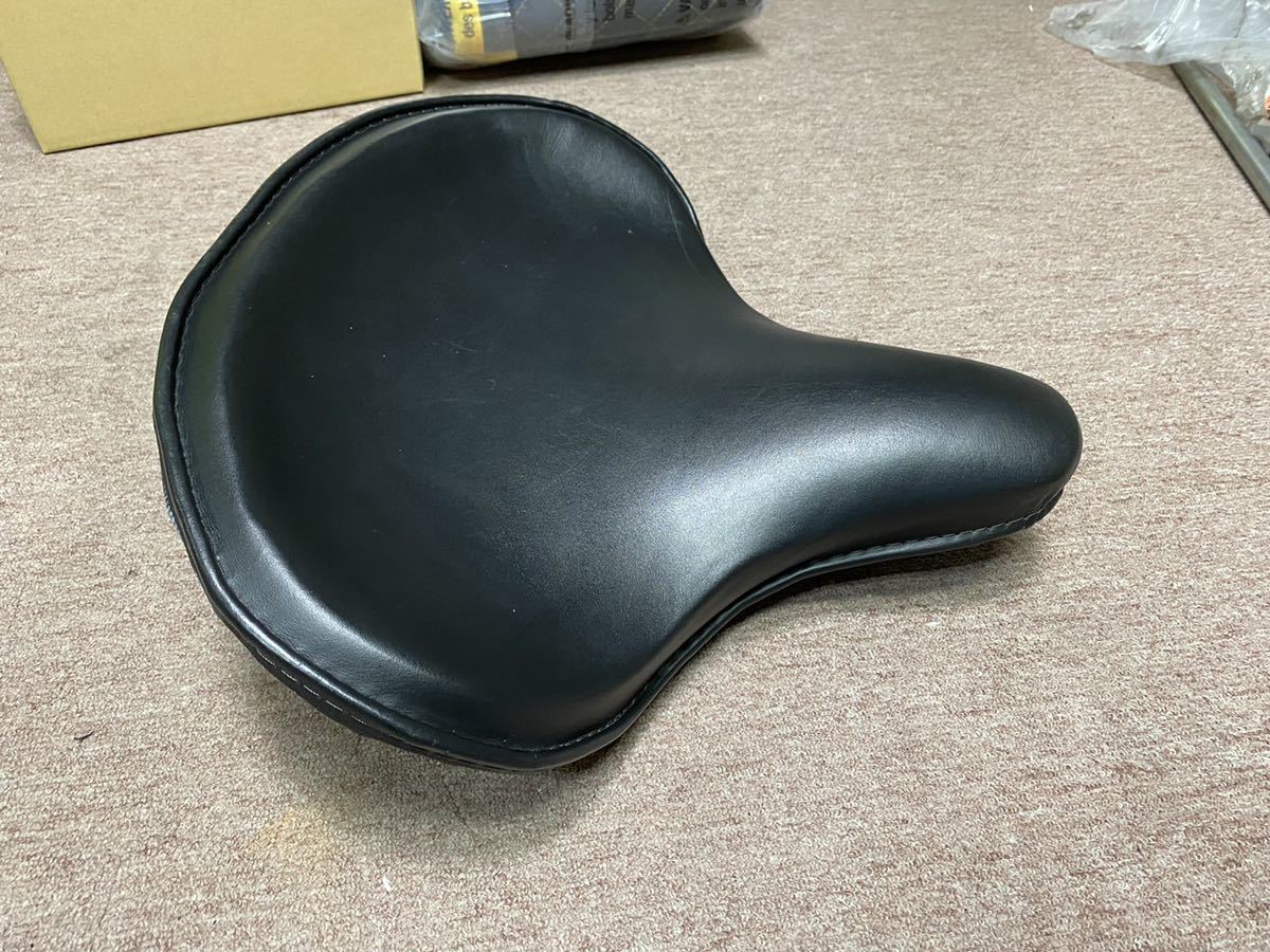 美品 ハーレー純正 サドルシート 黒 ソロシート 検索 バディーシート