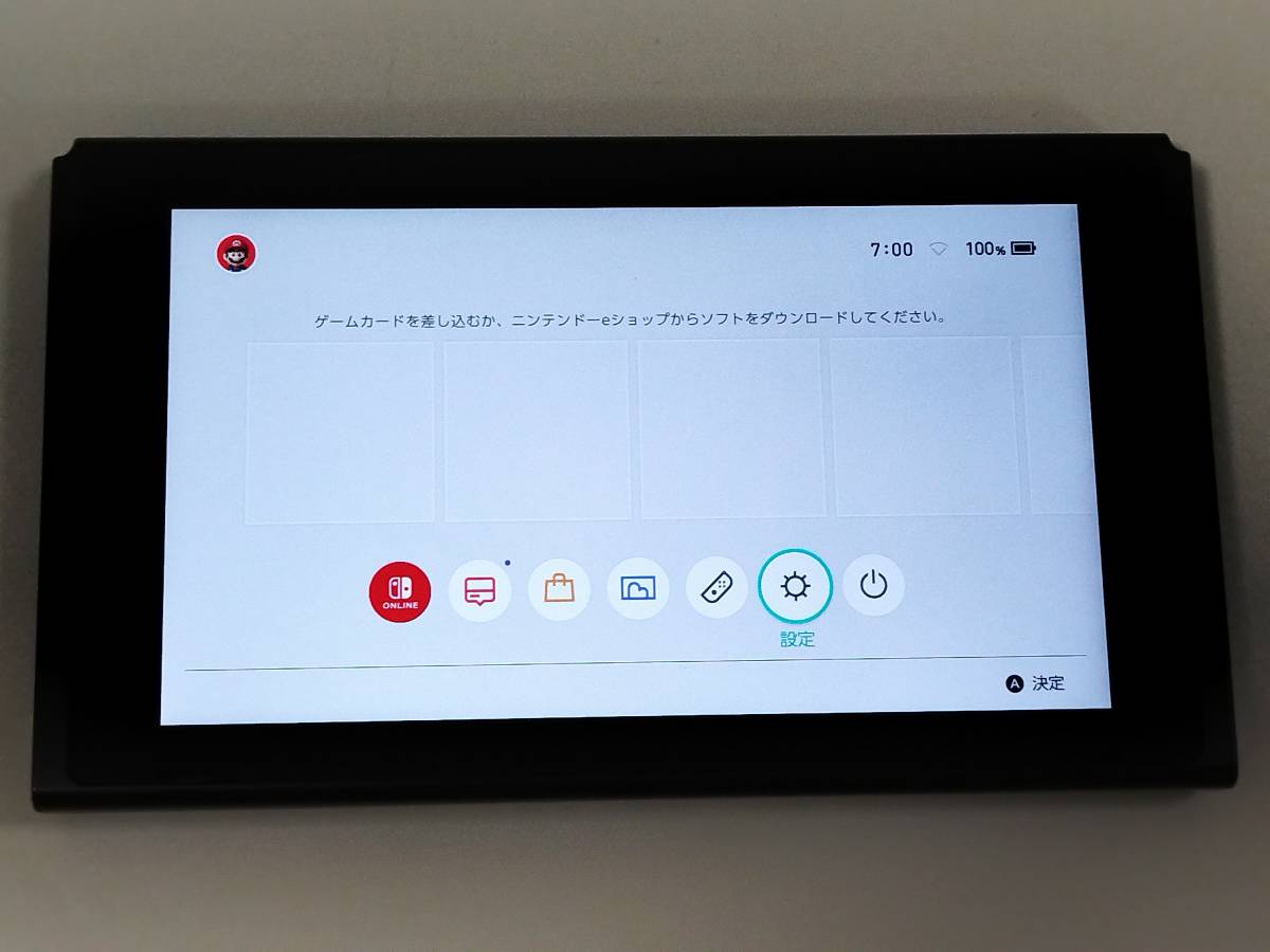 □ジャンク扱い□Nintendo Switch 本体のみ バッテリー強化版 WiFi不良