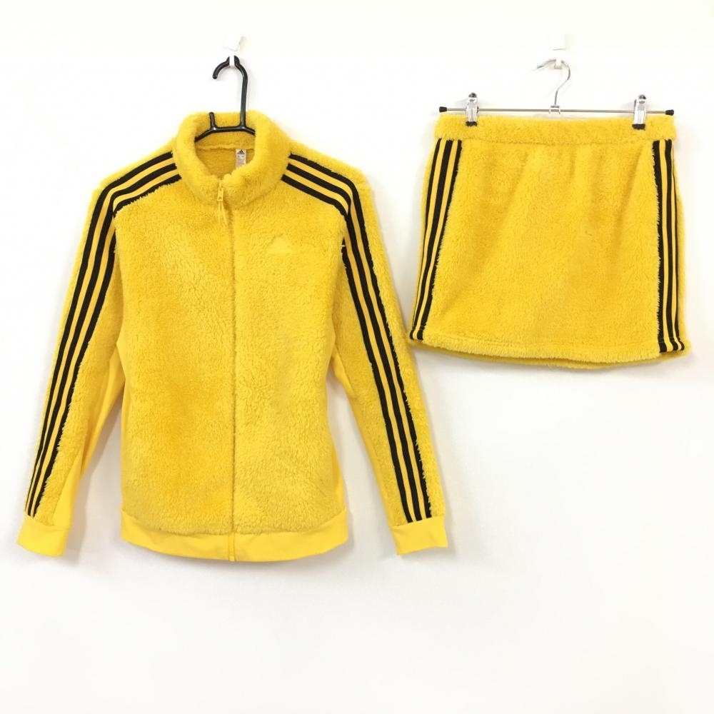 モコモコ様 ボアジャケット アディダス adidas（アディダス）の「adidas