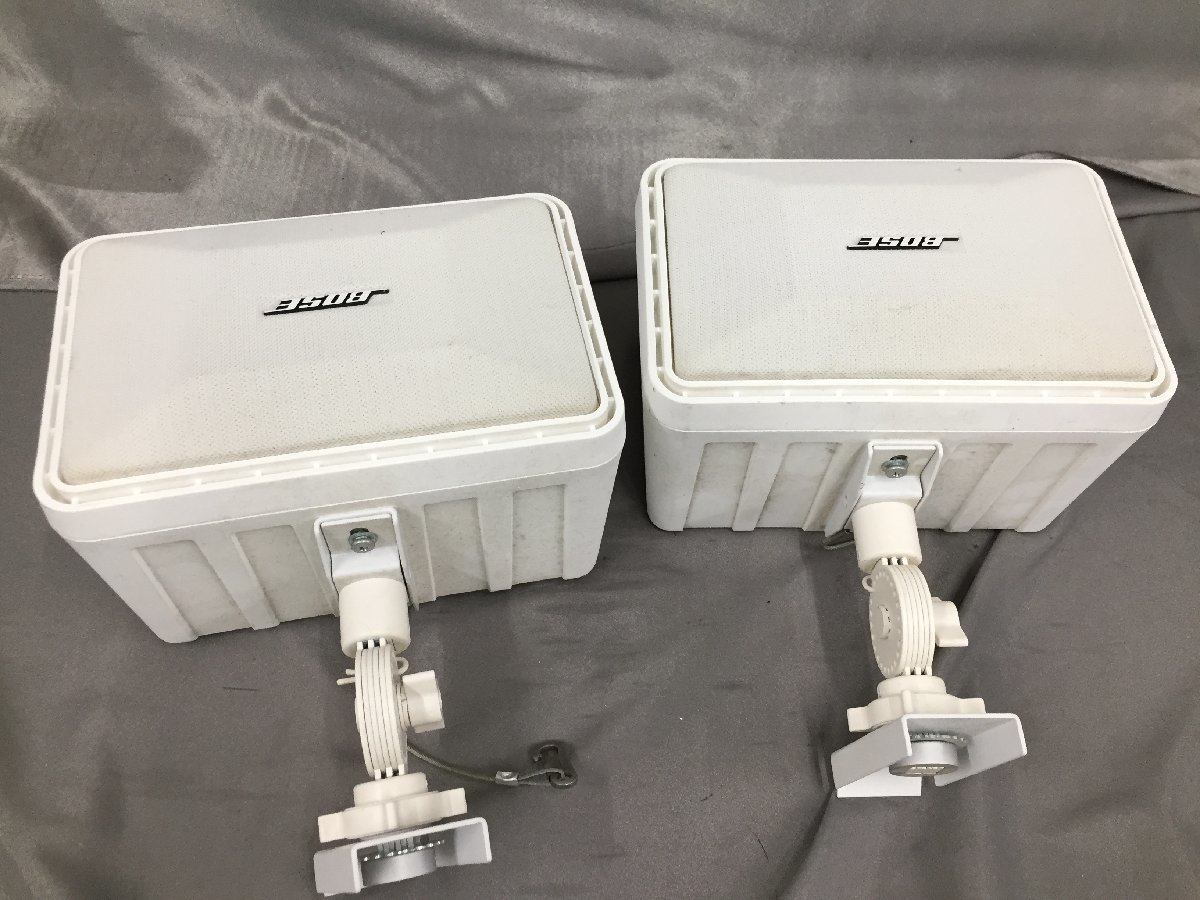 BOSE 101MMW スピーカー ホワイト 2個セット 09-236 ☆BF 中古 BOSE 101MMW Bose スピーカーシステム 2点セット