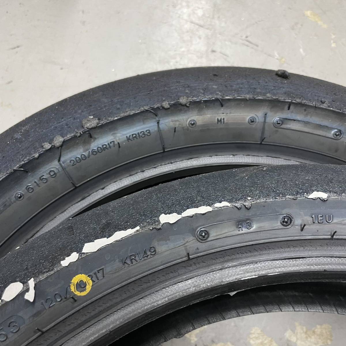 ST1000 ダンロップ DUNLOP ASB1000 KR149 スリック - KR133 「st-1000 