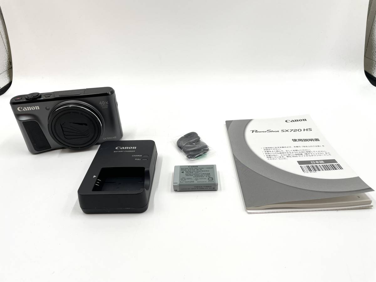 PowerShot Canon デジタルカメラ SX720 HS ブラック キヤノン 公式通販 PSSX720HS : コンパクトデジタルカメラ PSSX720HSBK PowerShot（パワーショット 光学40倍ズーム powershot SX720HS