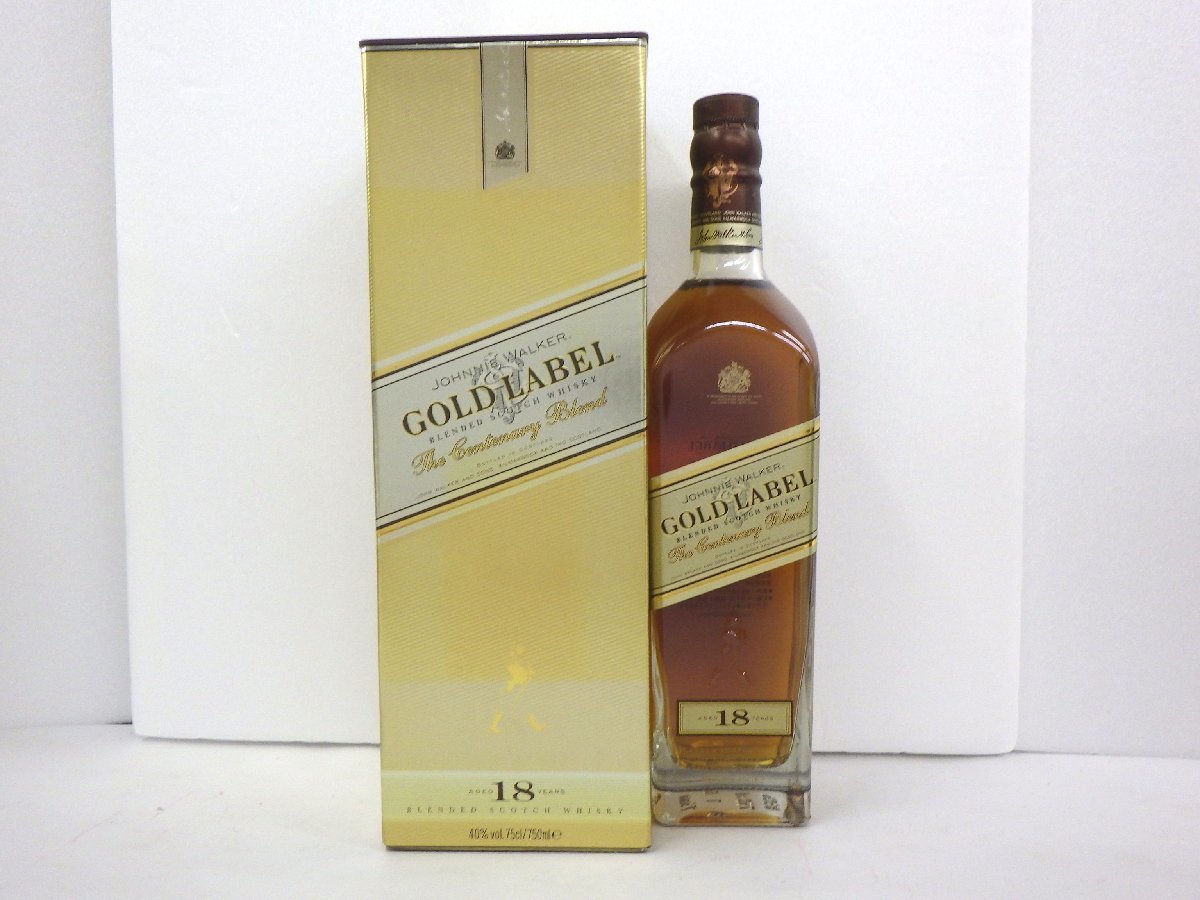 未開栓 古酒 Johnny Walker ブラックラベル ウィスキー