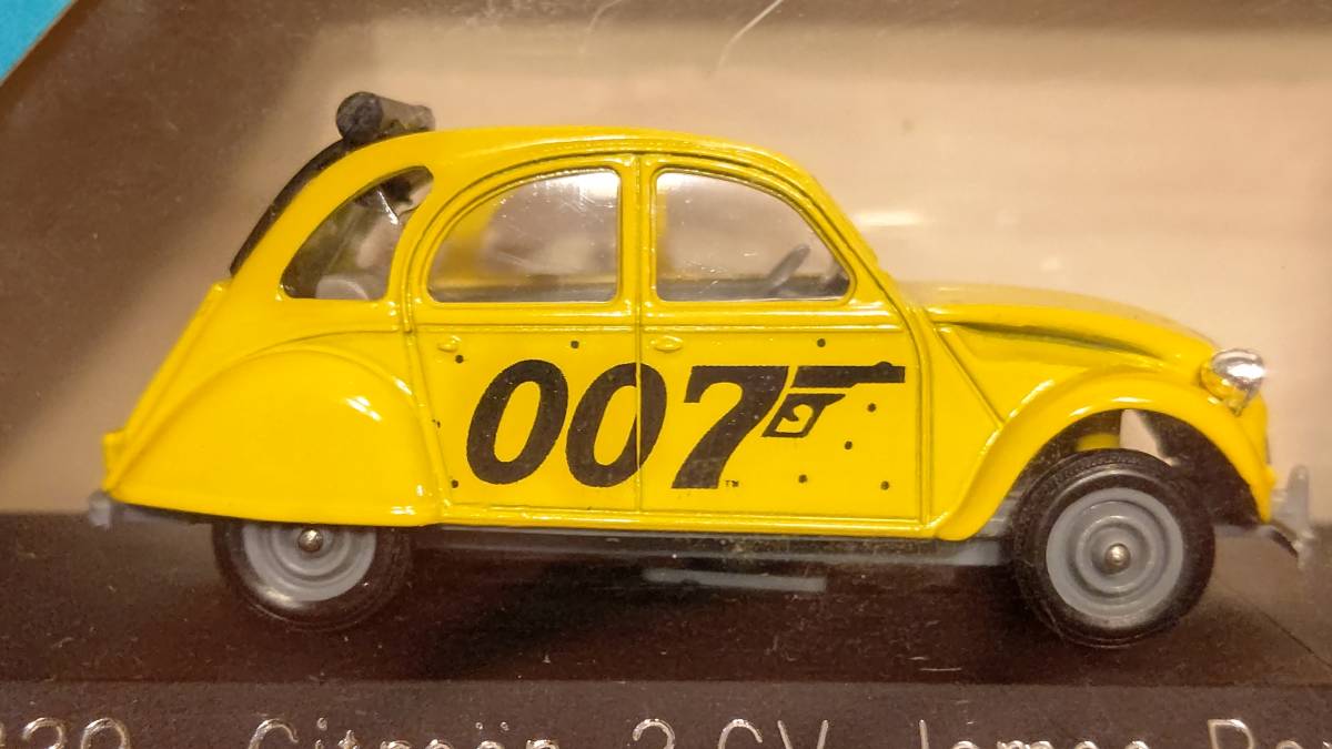 1/43 フランス製 ソリド Solido 1829 Citroen 2CV 007 James Bond