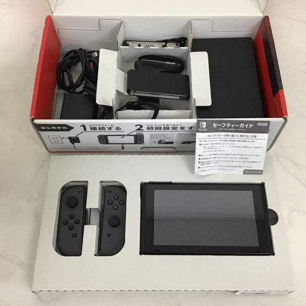 1円～ 動作確認済/初期化済 Nintendo Switch HAC-01(-01) 本体 Joy-Con