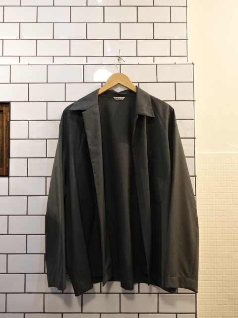 得価，人気 オーラリー AURALEE シャツ ジャケット A8SB01WT サイズ5 WOOL SILK TROPICAL SHIRTS JACKET(その他)｜売買されたオークション情報、yahooの商品情報をアーカイブ公開 - オークファン その他