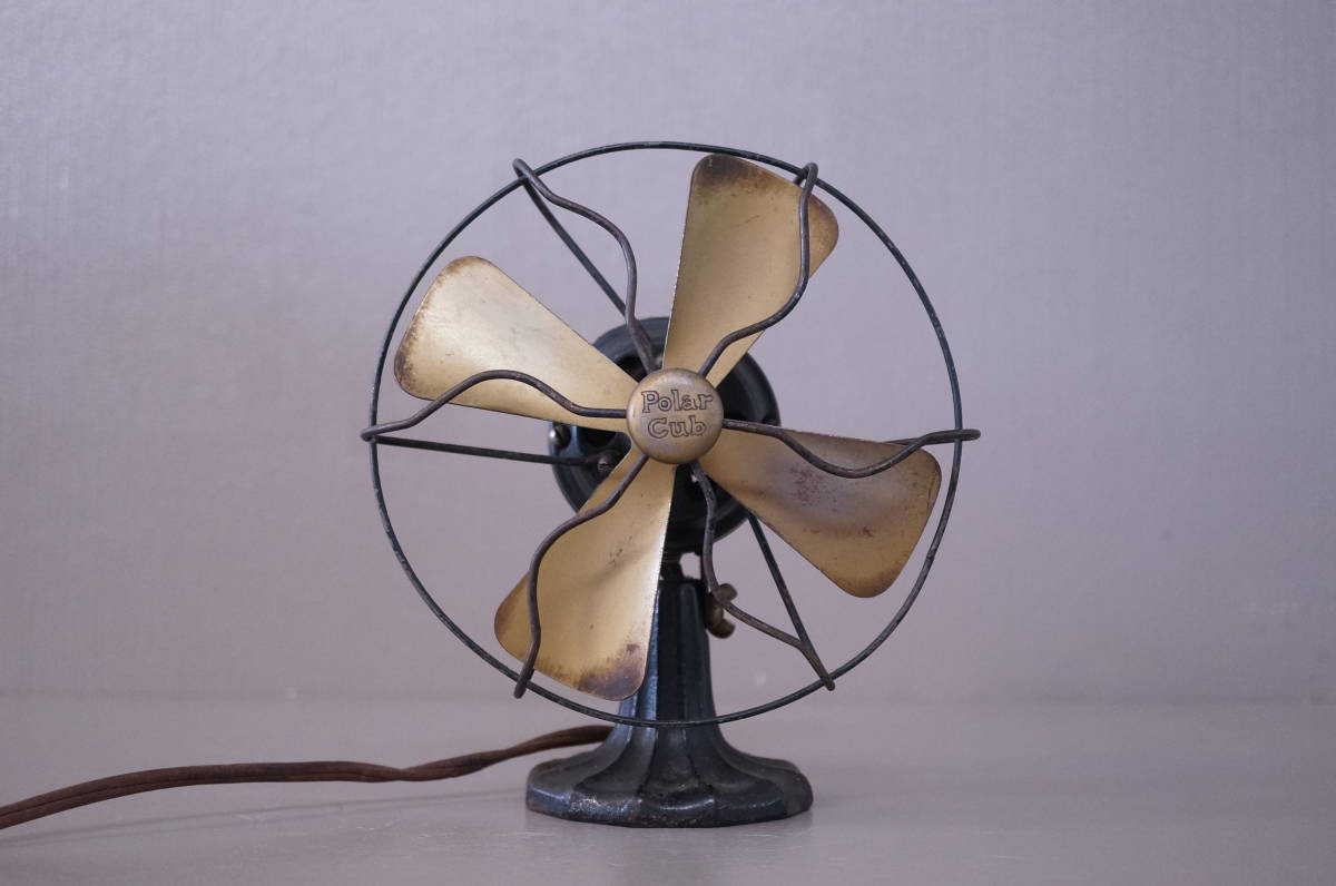 No. 2】中古品 古い 扇風機 ナショナル オブジェ用 昭和レトロ